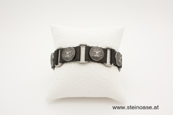 Lederarmband 'Lebensbaum'